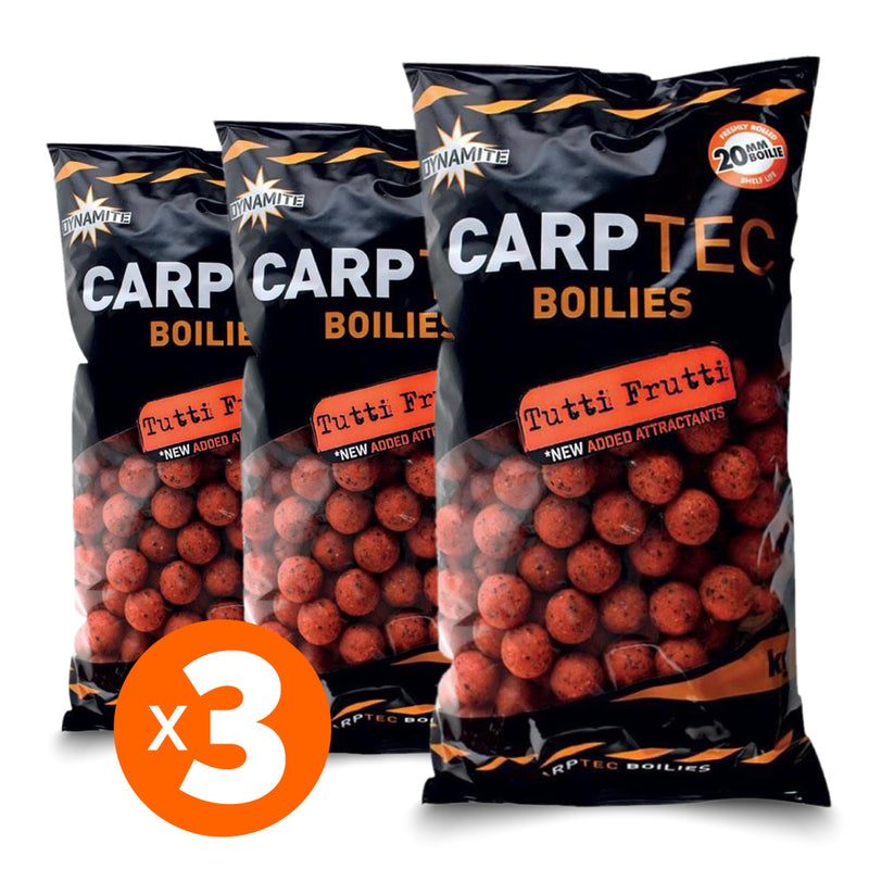 Boiles Carp-Tec TuttiFrutti 20 mm 1.8 kg (3 bags)