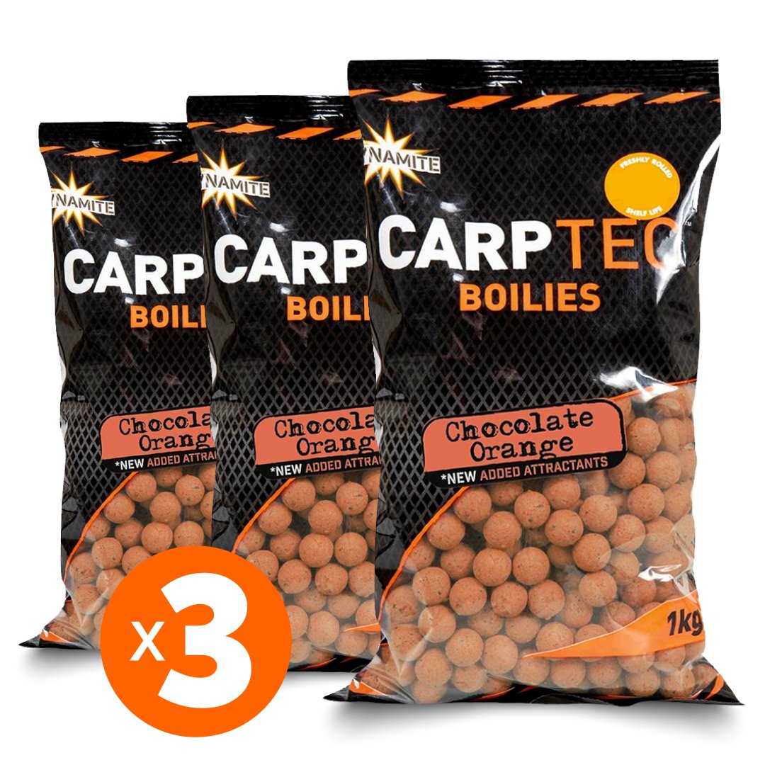 Boiles Carp-Tec Chocolate Orange 20 mm 1,8 kg (3 sacchetti)