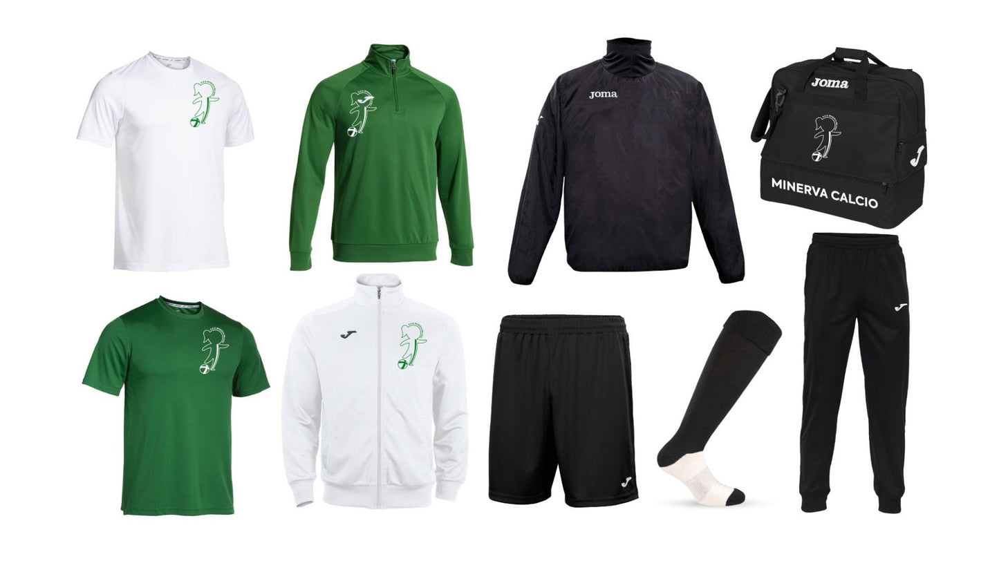 Minerva Football Kit with Bag