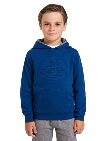 Kapuzenjacke Junior Sweat Pullover blau