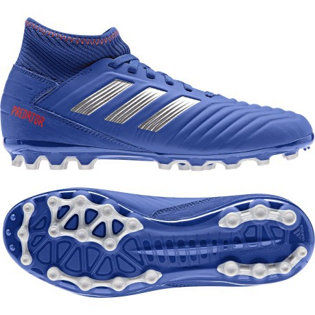 Soccer shoes Boy Adidas Predator 19.3 AG Exhibit Pack colore Blue Yellow -  Adidas - SportIT.com