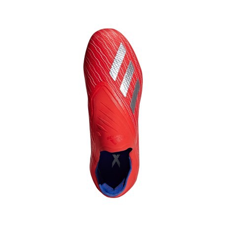 Football boots Child Adidas X 18+ FG Exhibit Pack colore Red Blue - Adidas  - SportIT.com