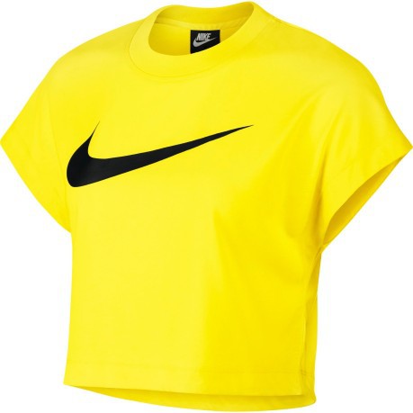 yellow and black nike shirt women's