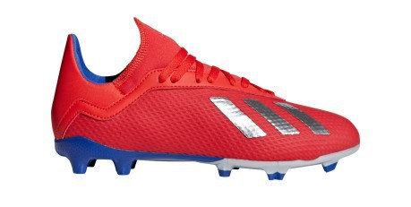 Botas de fútbol de Niño Adidas X 18.3 FG Exhibición Pack colore rojo azul -  Adidas - SportIT.com