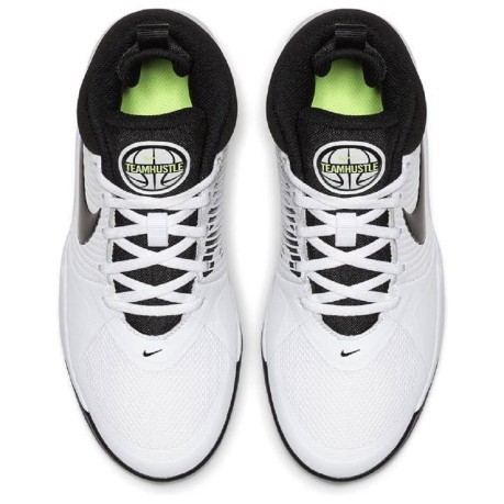 camisa Instalación parrilla Zapatos De Bebé Team Hustle D9 colore blanco negro - Nike - SportIT.com