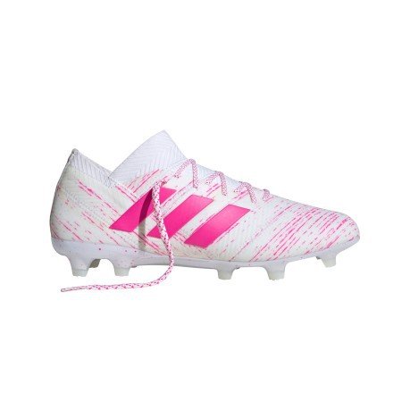 Adidas Football boots Nemeziz 18.1 FG Up of the Pack colore White Pink -  Adidas - SportIT.com