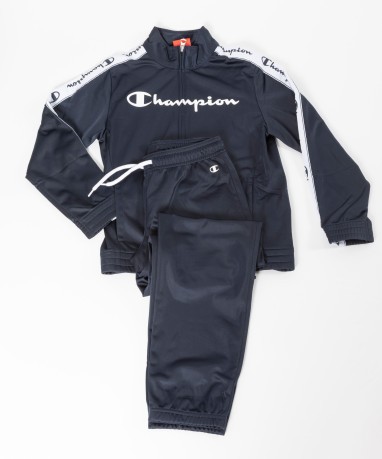 Baby-Trainingsanzug Tracksuit Full Zip Band colore blau blau - Champion -  SportIT.com