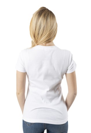 Camiseta de Mujer Clásico Americano Serafín blanco