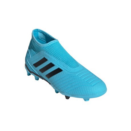 Soccer shoes Boy Adidas Predator 19.3 LL FG Hardwired Pack colore Light  blue Black - Adidas - SportIT.com