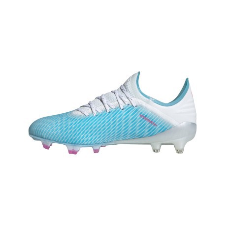 Botas de fútbol Adidas X 19.1 FG Cableados Pack colore azul blanco - Adidas  - SportIT.com