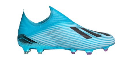 blue adidas football boots