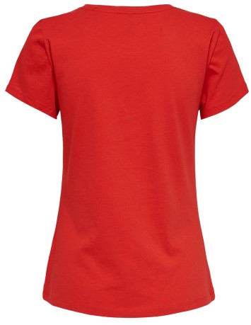 T-Shirt Damen Pacey Lutscher Front Rot