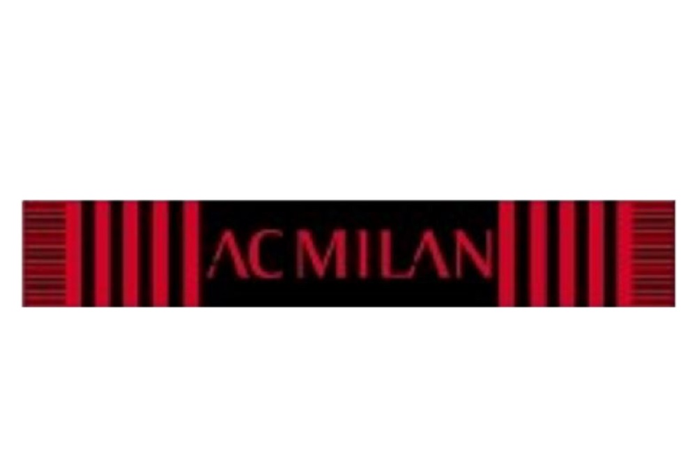 Imma Sciarpa Calcio Milan Jacquard Nero Rosso Uomo - Acquista online su  Sportland