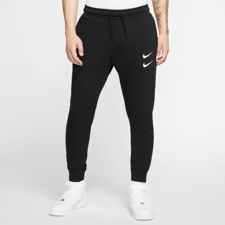 Costume de pantalon Sportswear Swoosh colore Noir blanc - Nike - SportIT.com