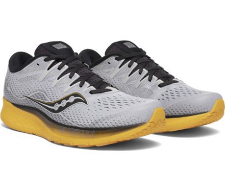Mens Running Shoes Ride Iso 2 A3 colore White Yellow - Saucony - SportIT.com