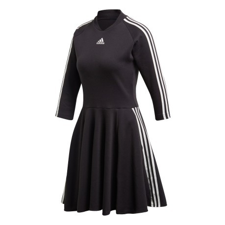 Vestido De Mujer De Tres Rayas Vestido colore negro - Adidas - SportIT.com