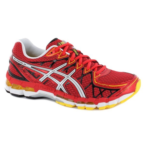 Mens shoes Gel Kayano 20 colore Red White - Asics - SportIT.com