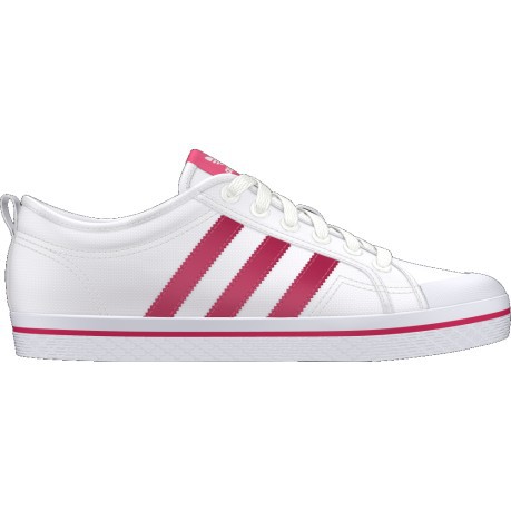 Womens shoes Honey Stripes Low colore White Red - Adidas - SportIT.com