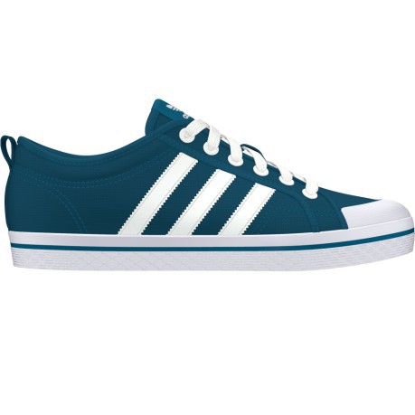 Zapatos de mujer de Miel Rayas Baja colore azul blanco - Adidas -  SportIT.com