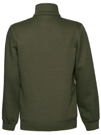 Junior trainingsanzug Sweatshirt grün-schwarz
