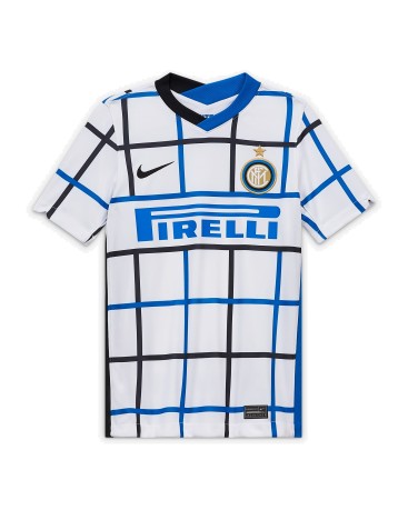 Maglia Inter Junior Stadium Away 2020/21 colore Bianco Nero - Nike -  SportIT.com