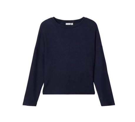 Maglione Bambina Victi Lons Sleeve Knit colore Blu - Name It - SportIT.com