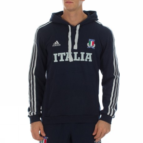 Men's sweatshirt Italy Fir Hood Sweatshirt colore Blue - Adidas -  SportIT.com
