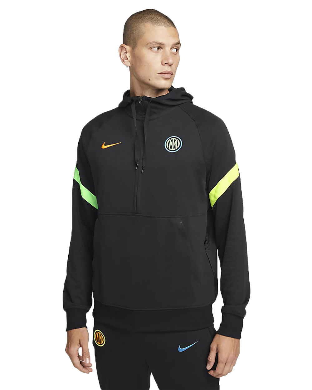 Felpa Calcio Uomo Inter colore Vert - Nike 