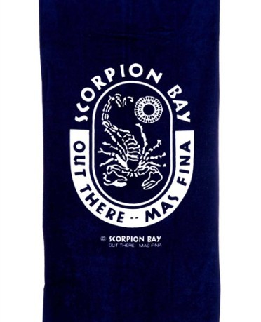 Beach towel Logo colore Blue - Scorpion Bay - SportIT.com
