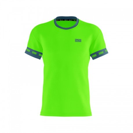 T-Shirt Padel Uomo Classic verde fronte