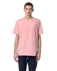 T-Shirt Uomo Adame - fronte indossata - fronte - rosa
