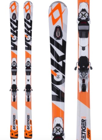 Ski Racetiger Rc Uvo, Neon Orange colore White Orange - Volkl - SportIT.com