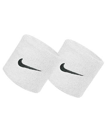 Brassard de tennis Swoosh Bracelets colore blanc - Nike - SportIT.com