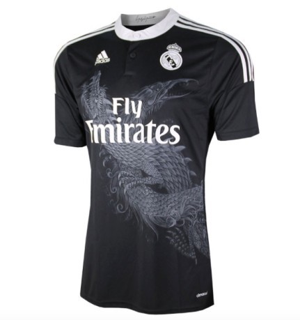 Football jersey Third Replica Player Real Madrid colore Black - Adidas -  SportIT.com