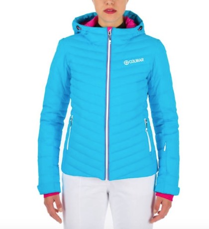Ski jacket women's Superlight Vail colore Light blue Pink - Colmar -  SportIT.com
