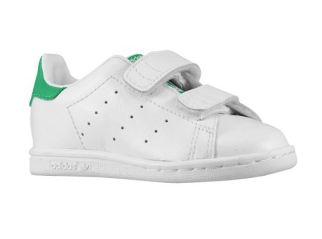 Scarpa bambino Stan Smith colore White Green - Adidas - SportIT.com