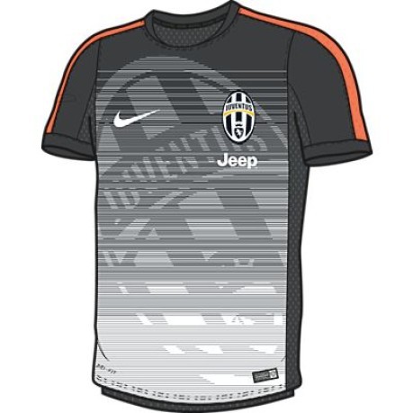 T-shirt guy in the Juventus Squad Pre Match colore Grey - Nike - SportIT.com