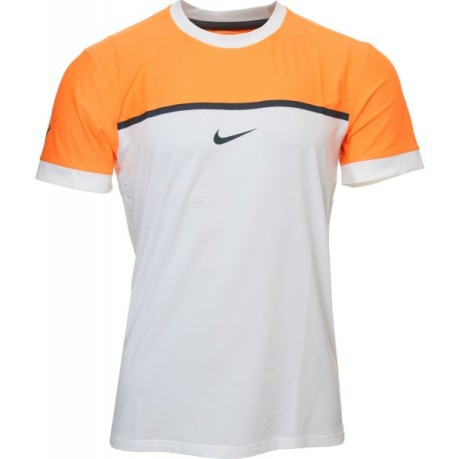 presión Piscina Adaptación T-shirt tennis uomo Challenger Premier Rafa Nadal colore blanco naranja -  Nike - SportIT.com