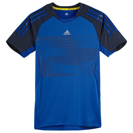 T-Shirt De Clima 365 Mejores colore azul - Adidas - SportIT.com