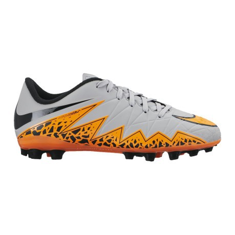Fútbol zapatos de Niño Hypervenom Phelon II colore gris naranja - Nike - SportIT.com