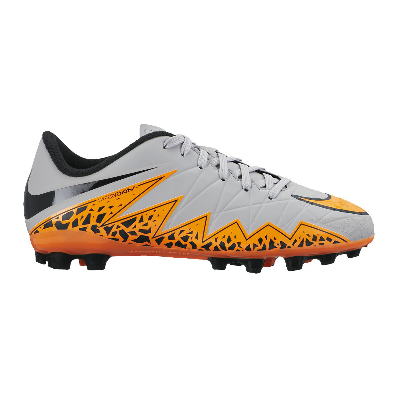 ensayo cumpleaños alarma Fútbol zapatos de Niño Nike Hypervenom Phelon II AG colore gris naranja -  Nike - SportIT.com