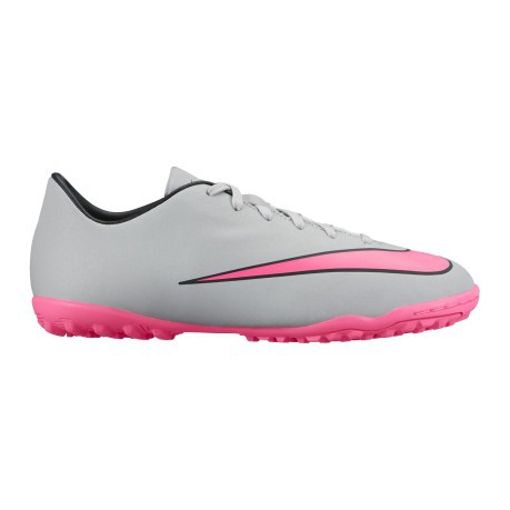 Shoes Soccer Nike Mercurial Victory V TF JR colore Grey Pink - Nike -  SportIT.com