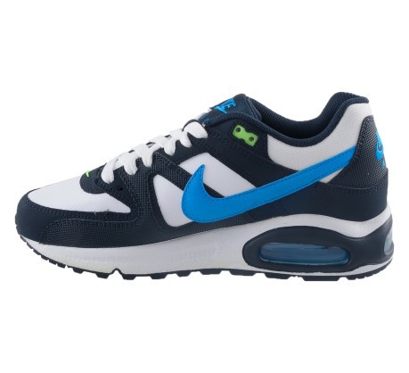 Baby shoes Nike Air Max Command GS colore White Blue - Nike - SportIT.com