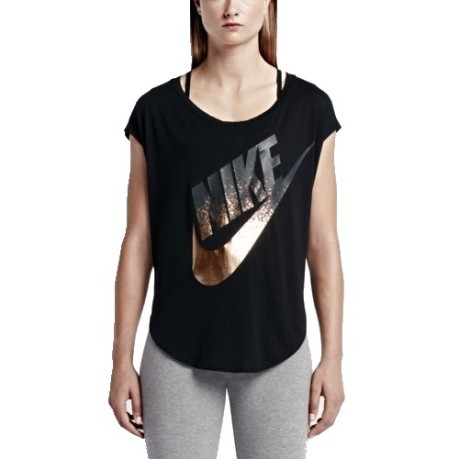 T-Shirt Nike Signal Metallic colore Black - Nike - SportIT.com