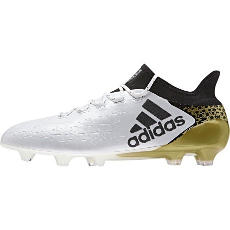 Football boots Adidas X 16.1 FG colore White Yellow - Adidas - SportIT.com