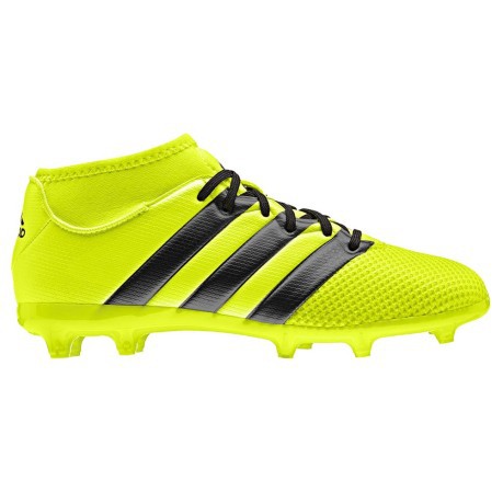 Chaussures de Football Adidas Ace 16.3 Primemesh FG/AG colore jaune Noir -  Adidas - SportIT.com