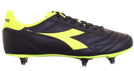 Zapatos de fútbol Diadora Brasil R SG colore negro amarillo - Diadora -  SportIT.com