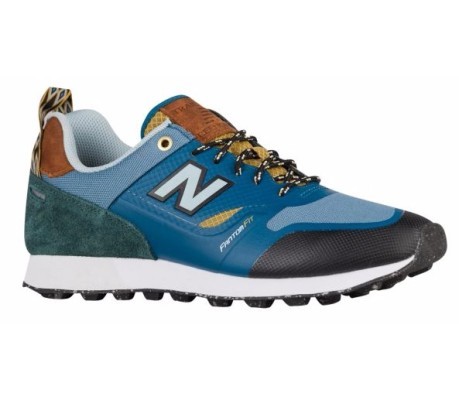 Shoes Man Trail Bust colore Blue Green - New Balance - SportIT.com