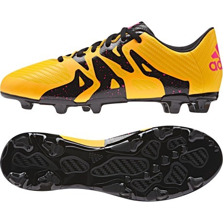Football boots Kid Adidas X 15.3 FG/AG colore Orange - Adidas - SportIT.com