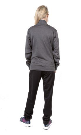 Trainingsanzug Damen Heritage Full-Zip grau schwarz